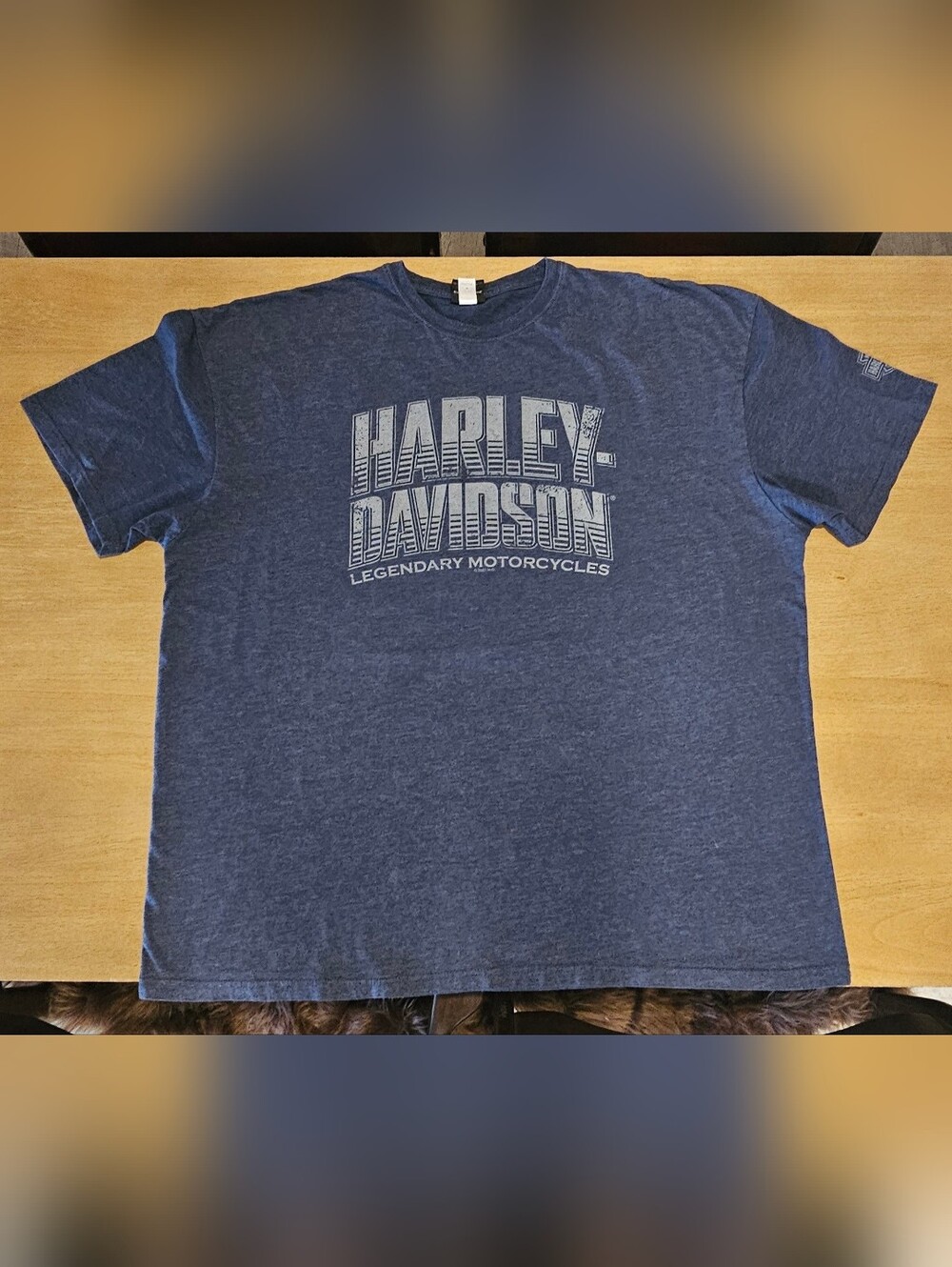 Harley-Davidson Scottsdale Arizona Graphic T-Shirt Blue Heather 3XL Motorcycle